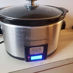 Cuisinart 3.5 Quart Programmable Slow Cooker w Bk